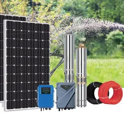 JNTECH AC/DC Солнечная водяная насос Солнечная погружная система для орошения
JNTECH AC/DC Солнечная водяная насос Солнечная погружная система для орошения