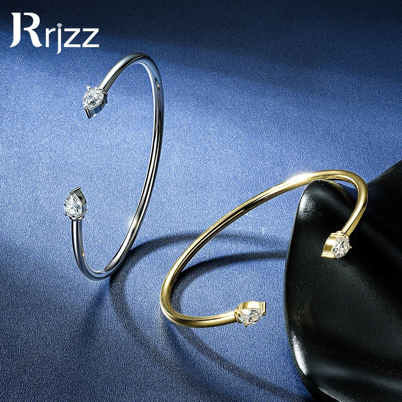 Rrjzz D Color VVS1 Pear-shaped Moissanite Cuff Bangle with Certificate 100% 925 Sterling Silver Bracelet for Women Jewelry Gift
Rrjzz D Color VVS1 Pear-shaped Moissanite Cuff Bangle with Certificate 100% 925 Sterling Silver Bracelet for Women Jewelry Gift