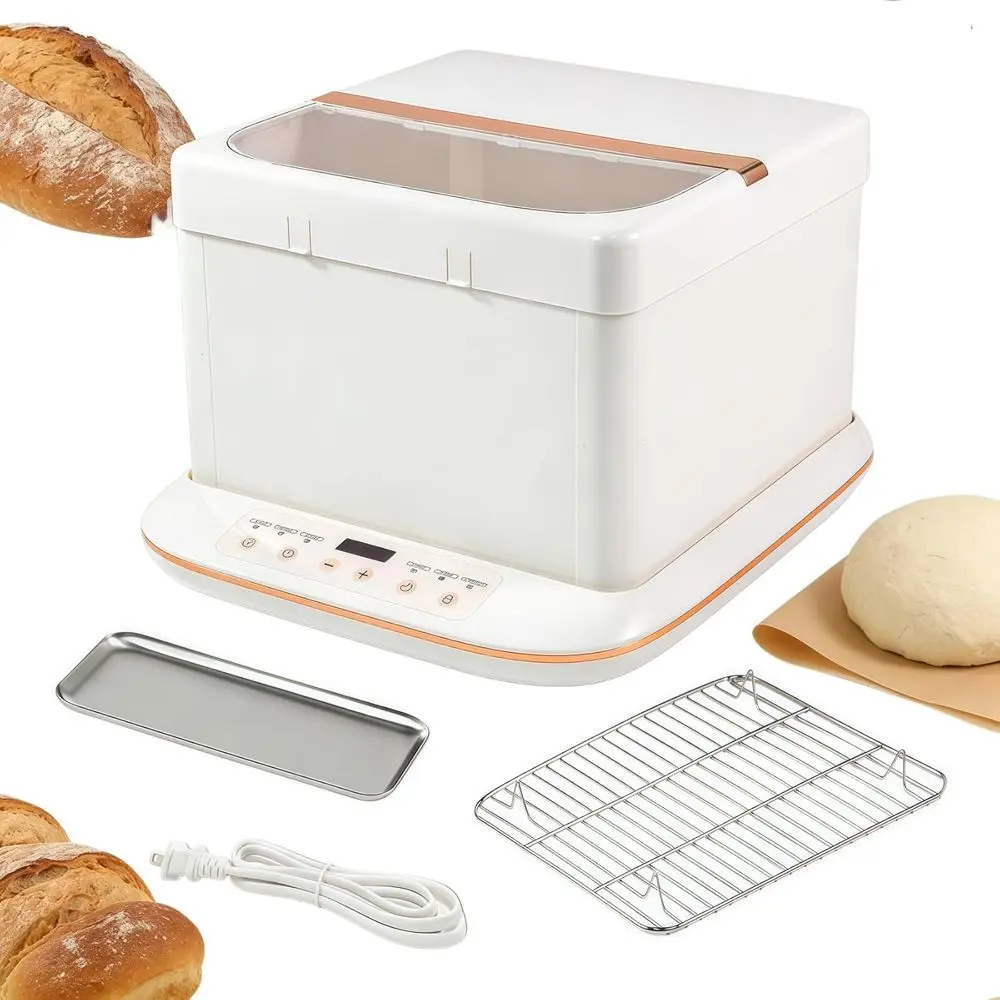 olding Prooer & Slow Cooker, 30-250℉ Temp Control with 24H Timer, Collapsible Dough ermentation Box, Space Saving Sourdough Star
olding Prooer & Slow Cooker, 30-250℉ Temp Control with 24H Timer, Collapsible Dough ermentation Box, Space Saving Sourdough Star