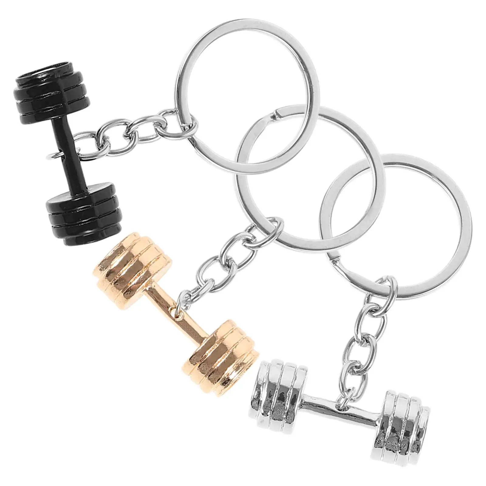 3 Pcs Dumbbell Keychains Fitness Gym Weight Lifting Gifts for Men Dad Boyfriend Ferroalloy Material Realistic Design Bag Decor
3 Pcs Dumbbell Keychains Fitness Gym Weight Lifting Gifts for Men Dad Boyfriend Ferroalloy Material Realistic Design Bag Decor