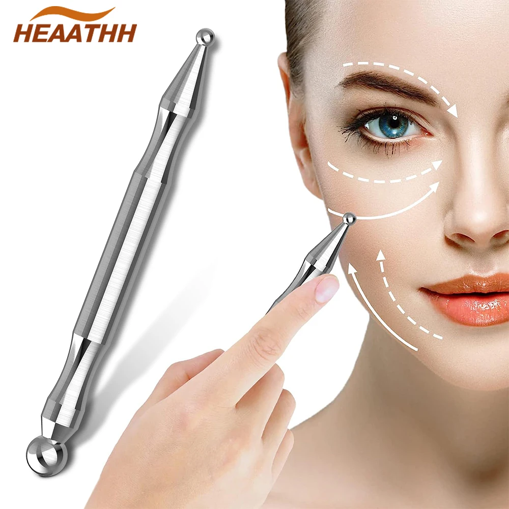 Acupuncture Pen, Stainless Steel Deep Tissue Massage Tool- Manual Acupuncture Massage Pen for Full Body Meridian Pain Relief
Acupuncture Pen, Stainless Steel Deep Tissue Massage Tool- Manual Acupuncture Massage Pen for Full Body Meridian Pain Relief