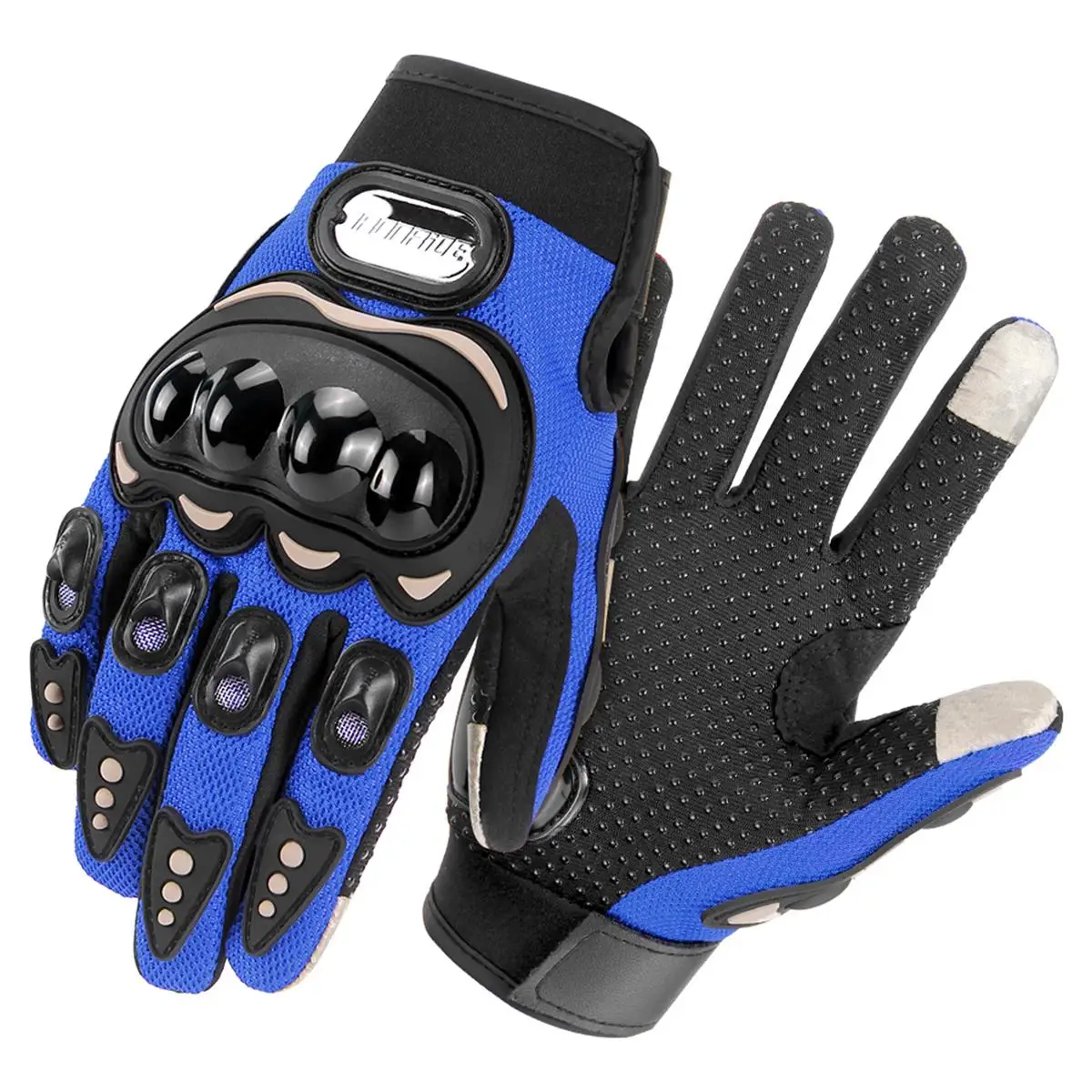 Motorcycle Gloves Silicone Full Finger Protective Gloves Mountain Sports Protective Gloves Sun Protection Warm Gloves Blue
Motorcycle Gloves Silicone Full Finger Protective Gloves Mountain Sports Protective Gloves Sun Protection Warm Gloves Blue
