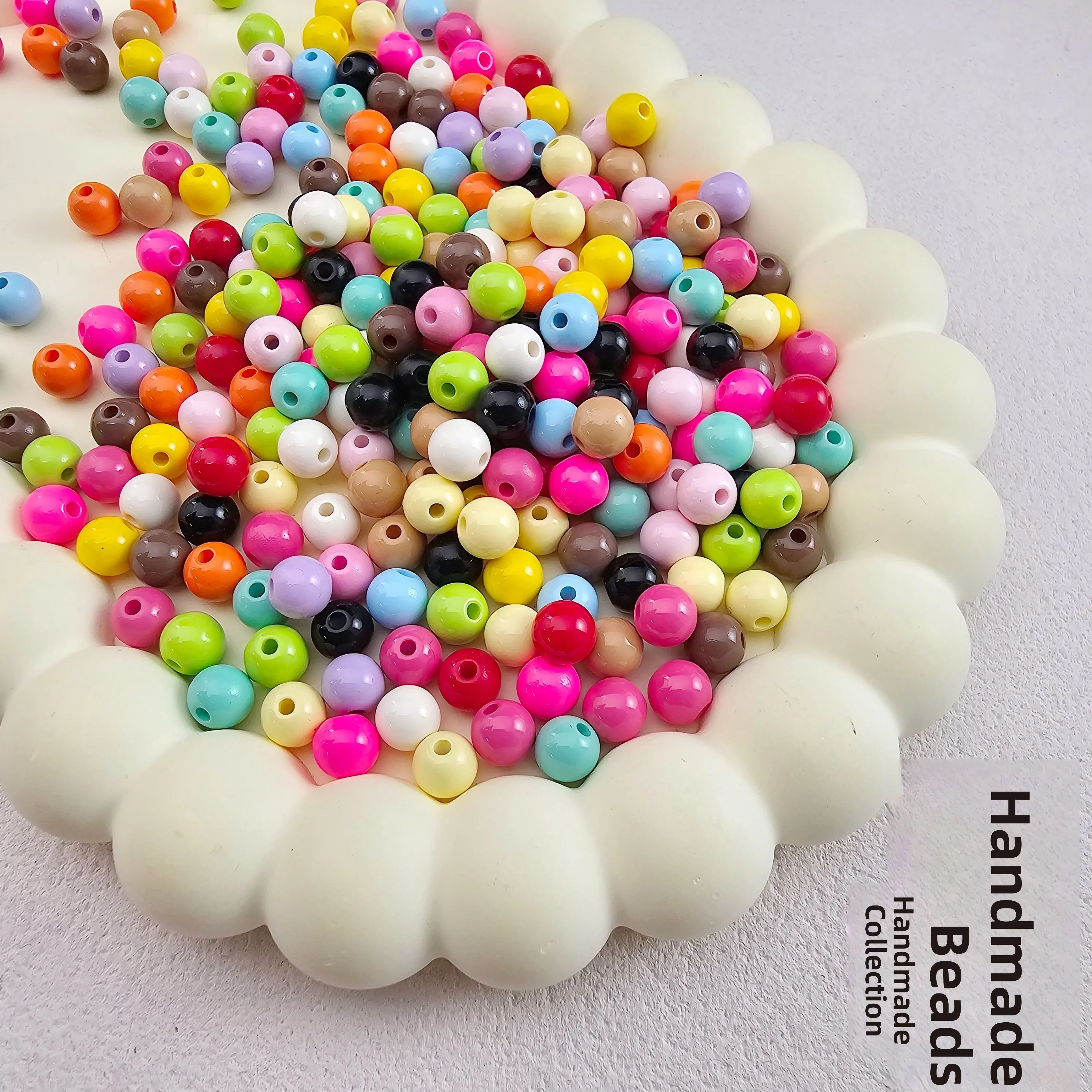 Акриловые бусины с высокой насыщенностью цвета, универсальные, для рукоделия, для изготовления цепочек для телефонов, ювелирных изделий, бусины для рукоделия, DIY-украшений
Акриловые бусины с высокой насыщенностью цвета, универсальные, для рукоделия, для изготовления цепочек для телефонов, ювелирных изделий, бусины для рукоделия, DIY-украшений