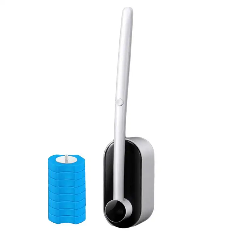 Wall Mounted Toilet Brush Holder Wall Mounted Tiles Stain Remover Scrub Brush With 8 Refills Long Handle Household Cleaning
Wall Mounted Toilet Brush Holder Wall Mounted Tiles Stain Remover Scrub Brush With 8 Refills Long Handle Household Cleaning