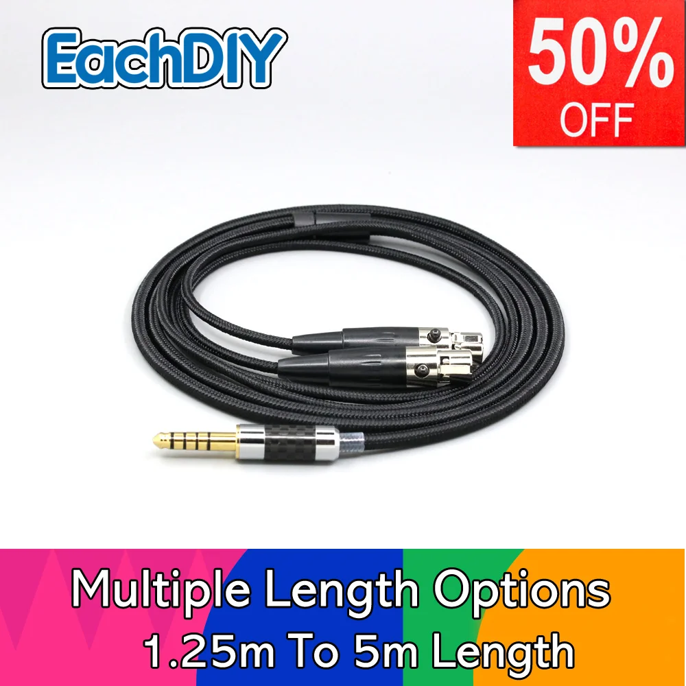 Super Soft Headphone Nylon OFC Cable For Abyss AB 1266 Phi TC Dual Mini xlr 3 pin head(amame) Earphone LN008444
Super Soft Headphone Nylon OFC Cable For Abyss AB 1266 Phi TC Dual Mini xlr 3 pin head(amame) Earphone LN008444