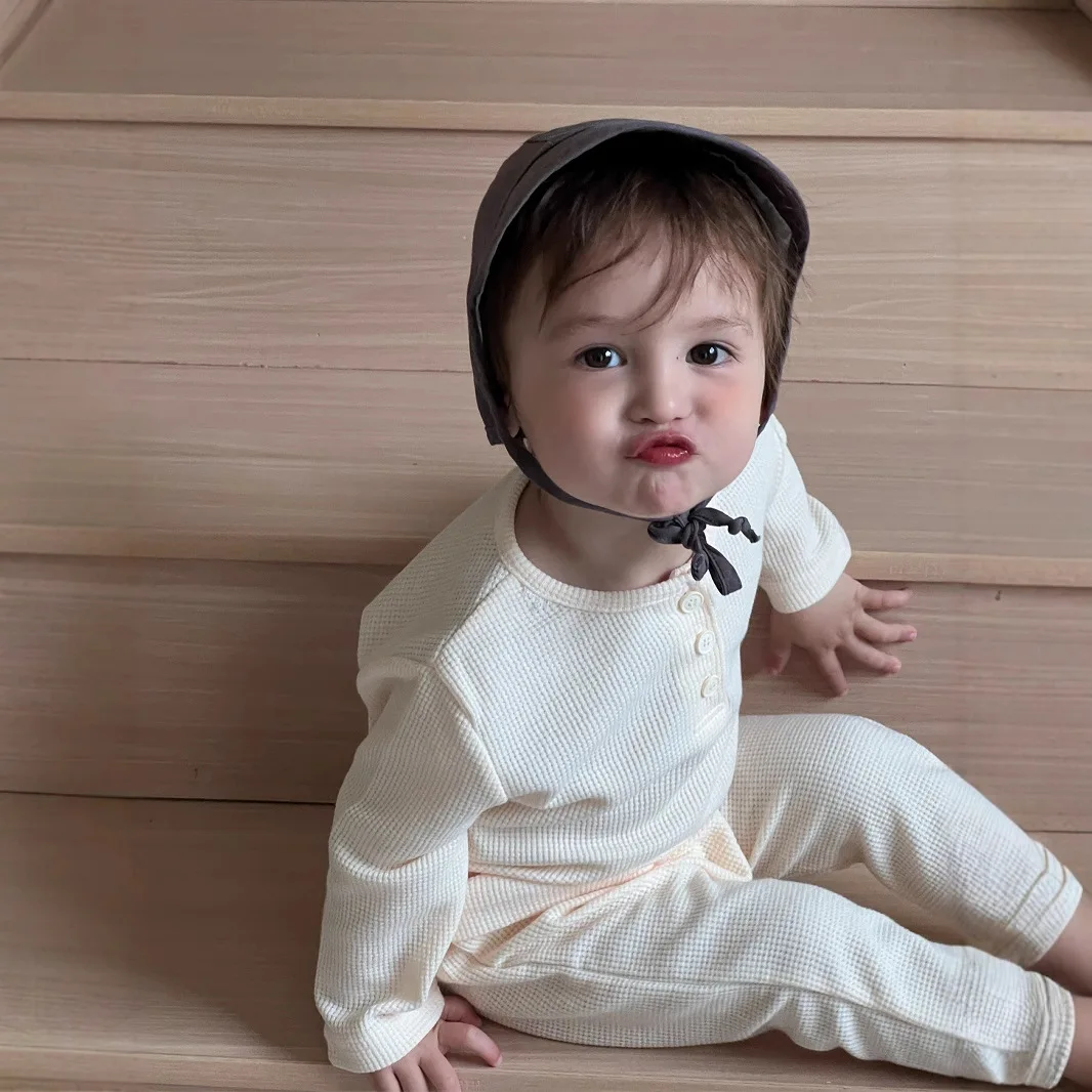2025 Spring New Baby Long Sleeve Clothes Set Boys Girls Solid Bottoming Tops + Pants 2pcs Suit Infant Toddler Cotton Outfits
2025 Spring New Baby Long Sleeve Clothes Set Boys Girls Solid Bottoming Tops + Pants 2pcs Suit Infant Toddler Cotton Outfits