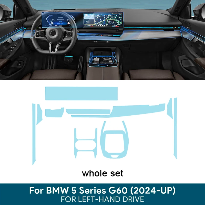Для BMW 5 серии i5 G60 2024: Защитная пленка из ТПУ/ППФ для центральной консоли, прозрачная, от царапин, аксессуары для тюнинга, комплект для переоборудования
Для BMW 5 серии i5 G60 2024: Защитная пленка из ТПУ/ППФ для центральной консоли, прозрачная, от царапин, аксессуары для тюнинга, комплект для переоборудования