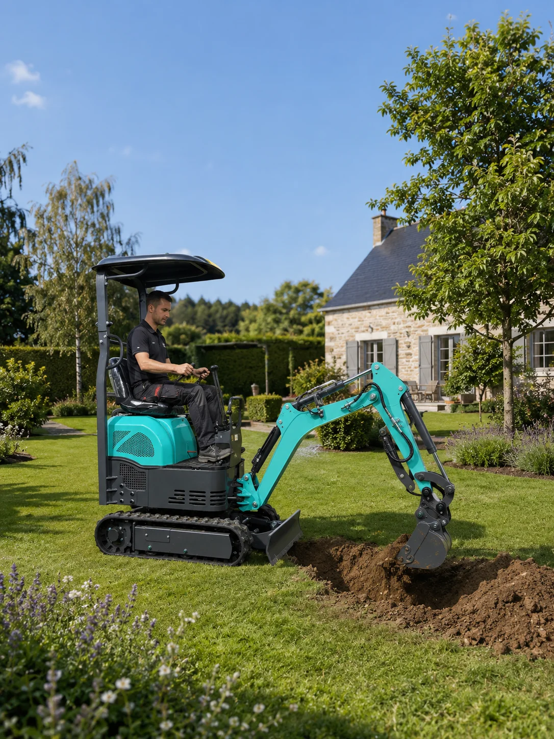 Custom 0.6 Ton Mini Excavator Euro 5 CE Certified Compact Hydraulic Crawler Digger Machine
Custom 0.6 Ton Mini Excavator Euro 5 CE Certified Compact Hydraulic Crawler Digger Machine
