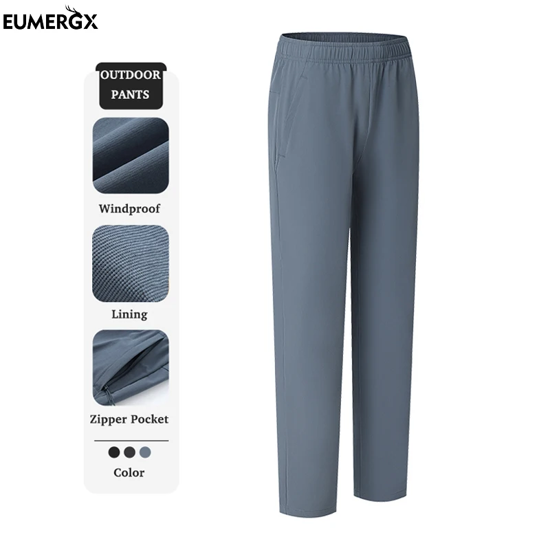 EUMERGX Unisex Trekking Pants Hiking Mountaineering Elastic Trousers Men Women Warm Waterproof Cargo Pants For Spring And Autumn
EUMERGX Unisex Trekking Pants Hiking Mountaineering Elastic Trousers Men Women Warm Waterproof Cargo Pants For Spring And Autumn