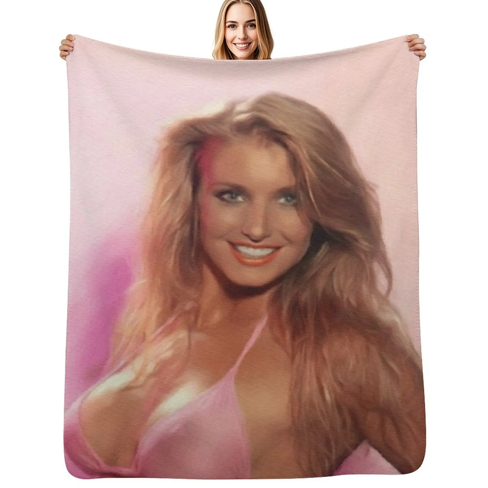 Heather Thomas, Actress Throw Blanket All Season Lightweight Soft Blanket for Bed
Heather Thomas, Actress Throw Blanket All Season Lightweight Soft Blanket for Bed