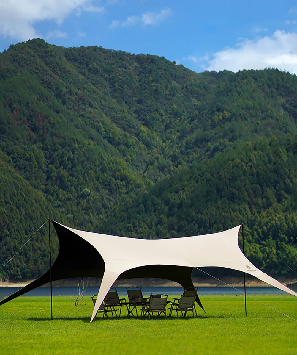 Черная резиновая палатка с навесом, портативная палатка для кемпинга, пикника, непромокаемая защита от солнца, угол бабочки, толстое покрытие для затенения
Черная резиновая палатка с навесом, портативная палатка для кемпинга, пикника, непромокаемая защита от солнца, угол бабочки, толстое покрытие для затенения