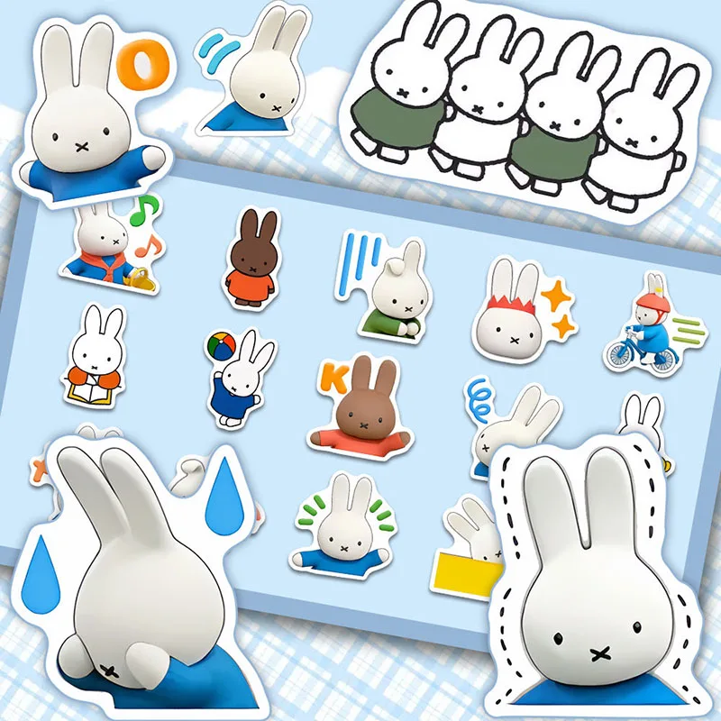 106pcs Kawaii Anime New Miffy Rabbit Stickers Cute Cartoon Fun Emojis Children Notebook Girl Heart Stickers Toys for Gifts
106pcs Kawaii Anime New Miffy Rabbit Stickers Cute Cartoon Fun Emojis Children Notebook Girl Heart Stickers Toys for Gifts
