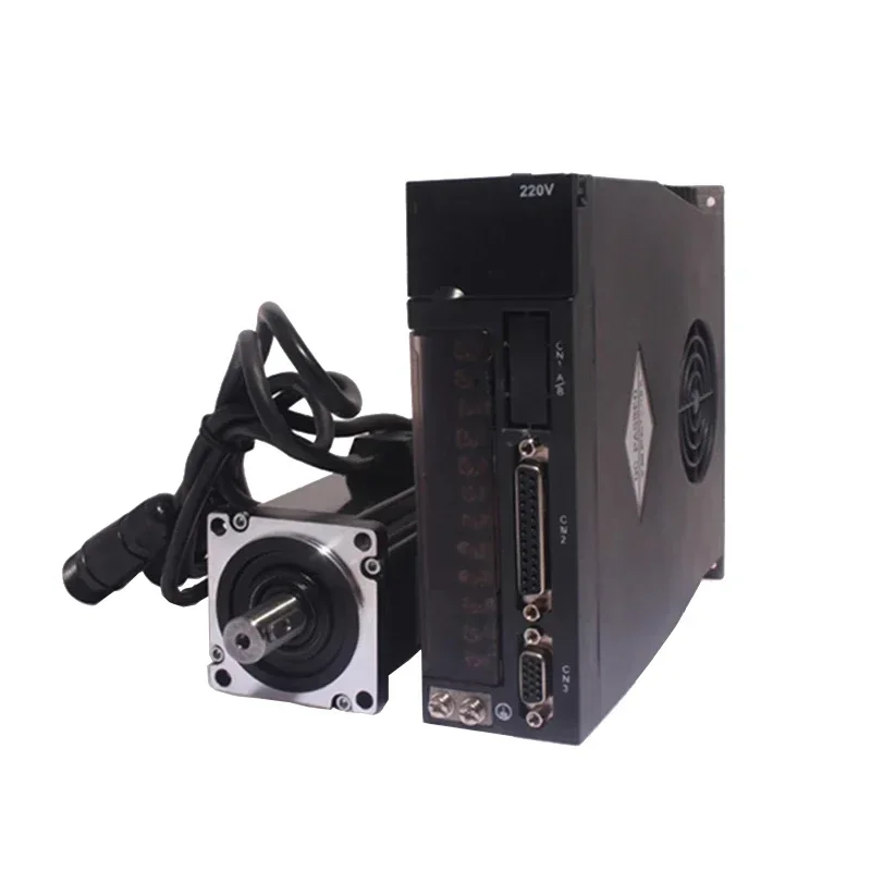 AC Servo Motor 220V 1KW 90ST-M04025 2500RPM 4 N.m Servomotor Single-Phase Ac Drive Permanent Magnet Matched
AC Servo Motor 220V 1KW 90ST-M04025 2500RPM 4 N.m Servomotor Single-Phase Ac Drive Permanent Magnet Matched