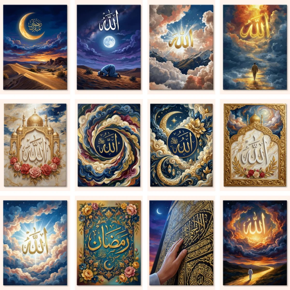 Ramadan Eid Gift Poster Diamond Embroidery Mosaic Muhammad Calligraphy DIY Acrylic Craft Painting Muslim Housewarming Gifts
Ramadan Eid Gift Poster Diamond Embroidery Mosaic Muhammad Calligraphy DIY Acrylic Craft Painting Muslim Housewarming Gifts