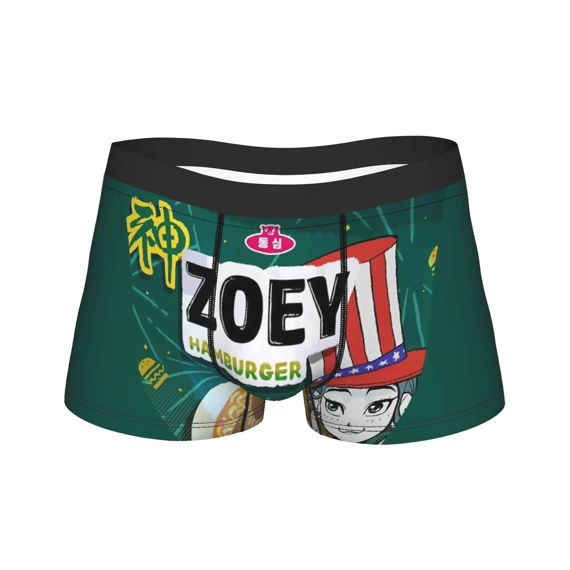 Men's KPops Zoey Hamburger Ramyeon Ramen Demons Boxer Briefs Shorts Panties Mid Waist Underwear Hunter Male Plus Size Underpants
Men's KPops Zoey Hamburger Ramyeon Ramen Demons Boxer Briefs Shorts Panties Mid Waist Underwear Hunter Male Plus Size Underpants