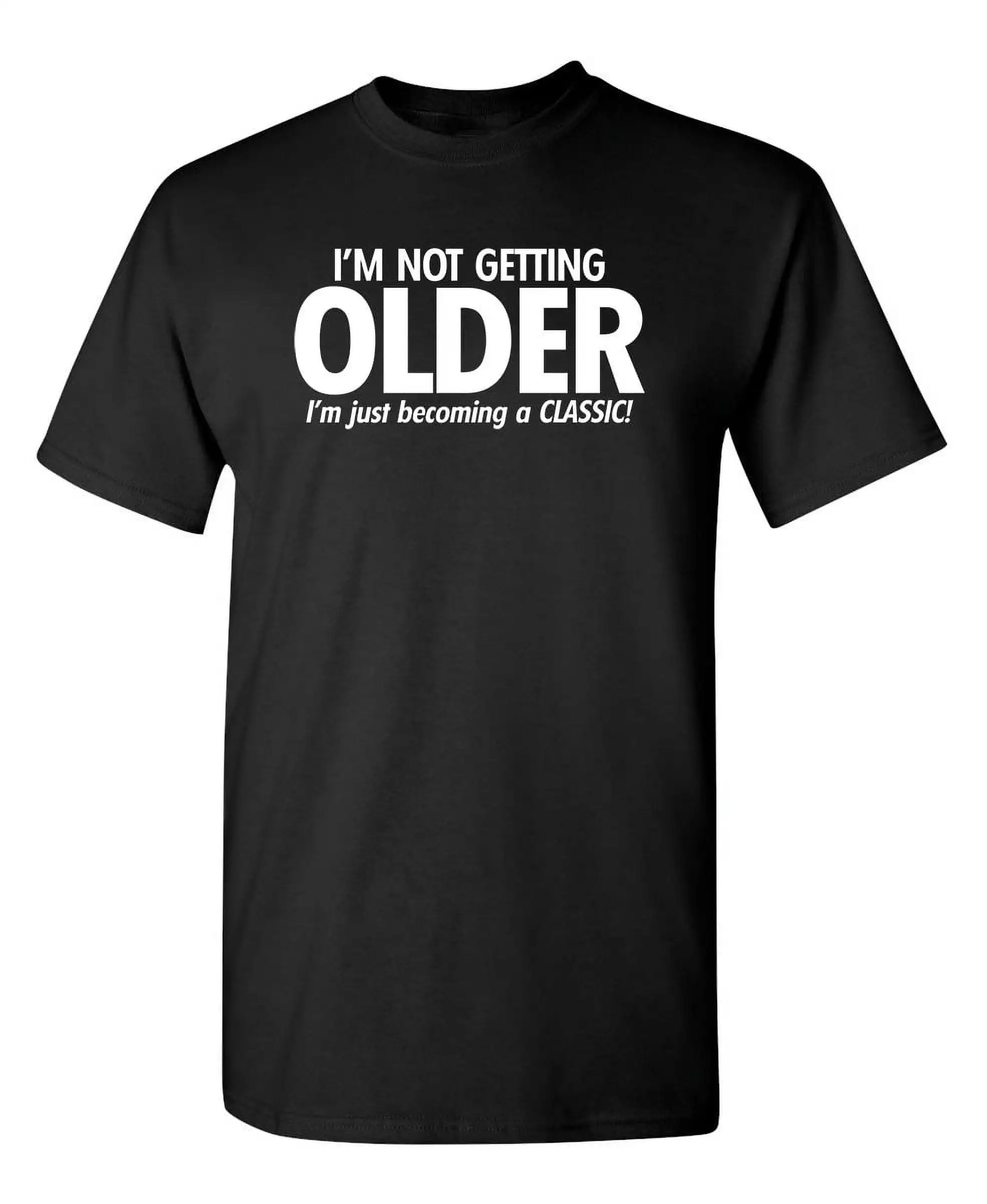 Футболка «I'm Not Getting Oldder I'm Just Becoming», мужские футболки, новинка, подарок на день рождения, забавная футболка, летняя футболка из 100% хлопка, топ
Футболка «I'm Not Getting Oldder I'm Just Becoming», мужские футболки, новинка, подарок на день рождения, забавная футболка, летняя футболка из 100% хлопка, топ