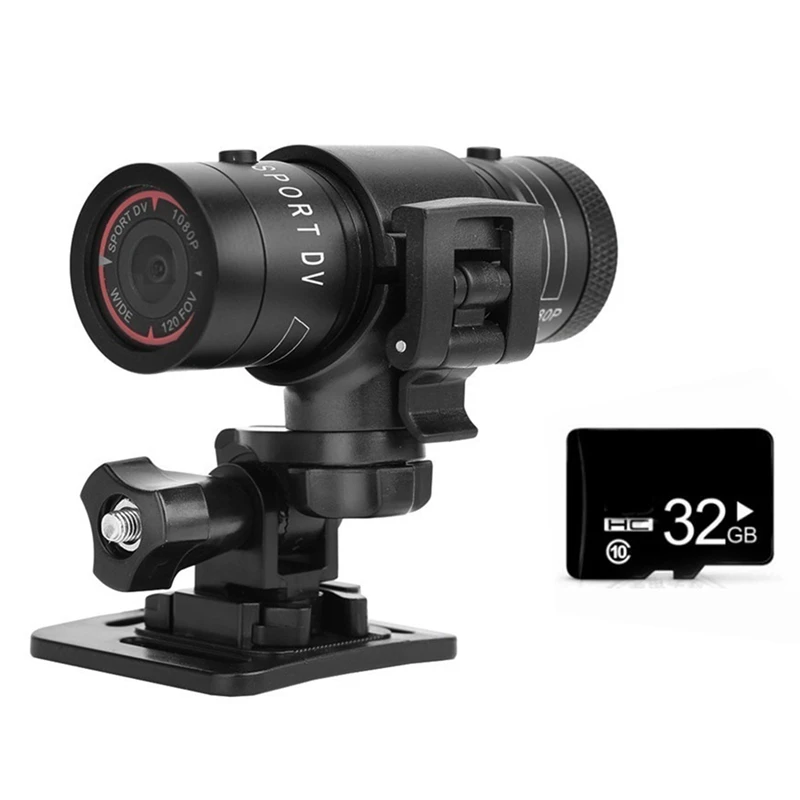 A15R -F9 Mini Sports Camera 1080P 200W Outdoor Riding Motorcycle Helmet Sports DV Camera Video Waterproof Bicycle Camera 
A15R -F9 Mini Sports Camera 1080P 200W Outdoor Riding Motorcycle Helmet Sports DV Camera Video Waterproof Bicycle Camera