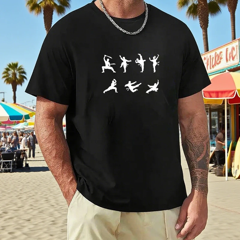 Kung Fu Printed Cotton T-shirt New in Tops Vintage Graphic Short Sleeve Tee Gifts for Boyfriend Y2k Men's Clothing Streetwear
Kung Fu Printed Cotton T-shirt New in Tops Vintage Graphic Short Sleeve Tee Gifts for Boyfriend Y2k Men's Clothing Streetwear