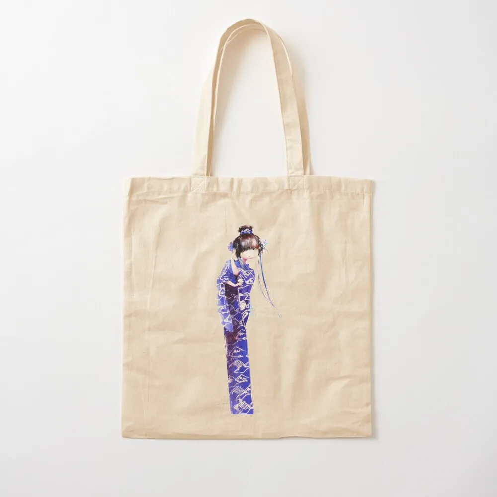 Japanese girl with blue swans Tote Bag Big bag women reusable shopping bags Reusable bags
Japanese girl with blue swans Tote Bag Big bag women reusable shopping bags Reusable bags