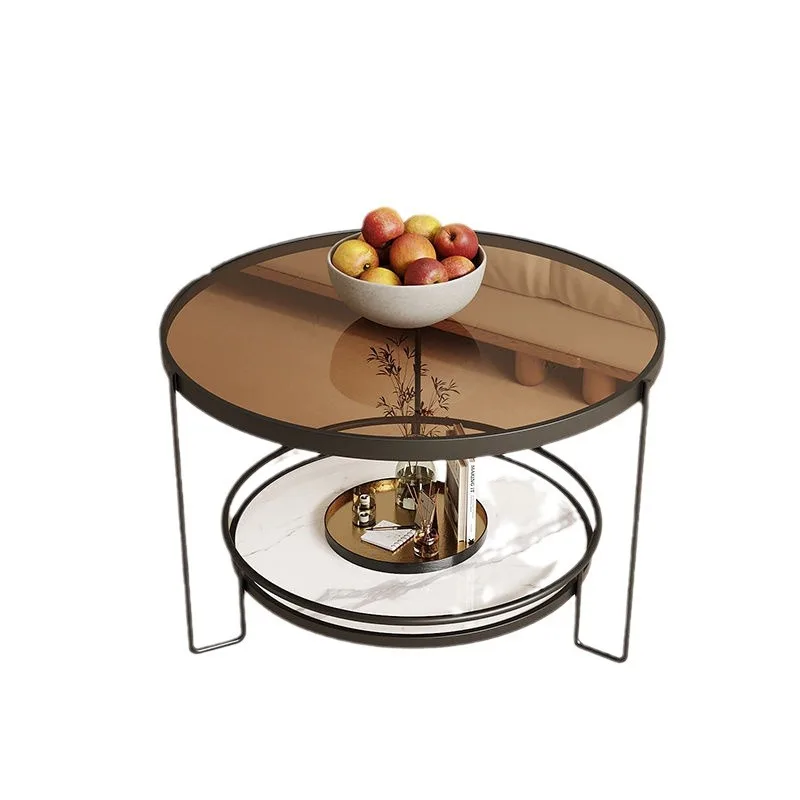 Simple modern cream windshield coffee table living room round double rock slab small coffee table
Simple modern cream windshield coffee table living room round double rock slab small coffee table