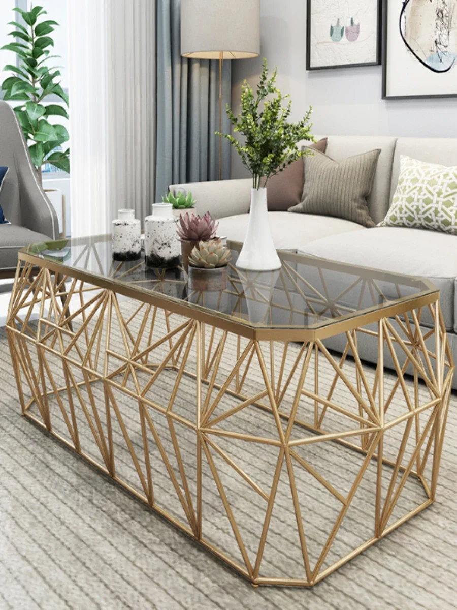 Living room coffee table small apartment household light luxury simple modern rectangular tempered glass double layer
Living room coffee table small apartment household light luxury simple modern rectangular tempered glass double layer