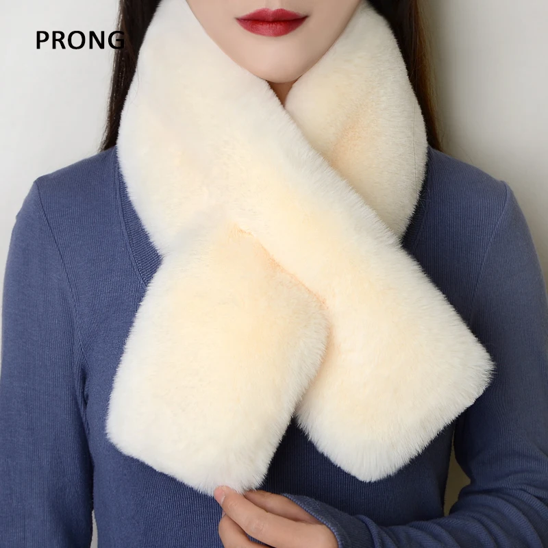 Fluffy Faux Fur Scarf Female Imitation Rabbit Fur Warm Scarf Neck Warmer Plush Collar Winter Outdoor Thick Warm Neckerchief
Fluffy Faux Fur Scarf Female Imitation Rabbit Fur Warm Scarf Neck Warmer Plush Collar Winter Outdoor Thick Warm Neckerchief