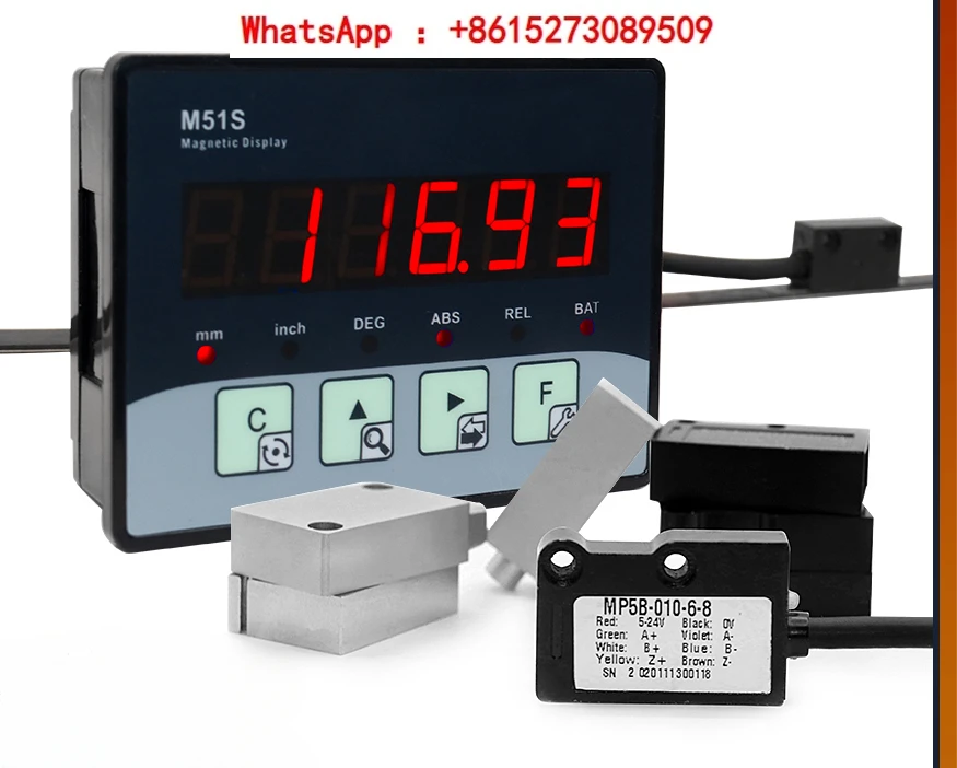 Linear motor magnetic grating digital display meter reading head magnetic reading head displacement sensor
Linear motor magnetic grating digital display meter reading head magnetic reading head displacement sensor