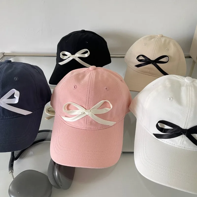 Ins Korean DIY Ribbon Strap Bow Sun Cap Spring and Summer Sweet Ladies Versatile Casual Adjustable Baseball Hat Casquette
Ins Korean DIY Ribbon Strap Bow Sun Cap Spring and Summer Sweet Ladies Versatile Casual Adjustable Baseball Hat Casquette