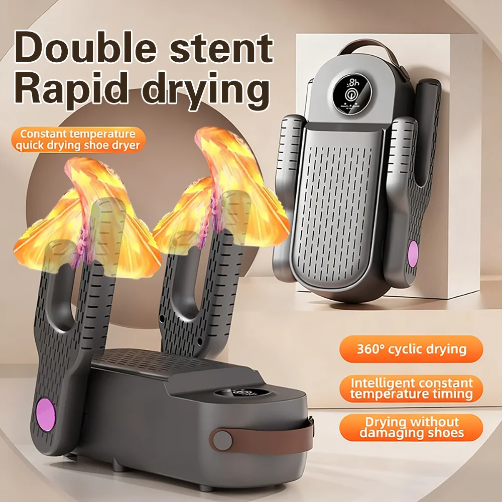 Новинка 2025 года, 4-ядерная сушилка для обуви в корейском стиле, стерилизация и дезодорирующая складная умная сушилка для обуви, многофункциональная сушилка для носков
Новинка 2025 года, 4-ядерная сушилка для обуви в корейском стиле, стерилизация и дезодорирующая складная умная сушилка для обуви, многофункциональная сушилка для носков
