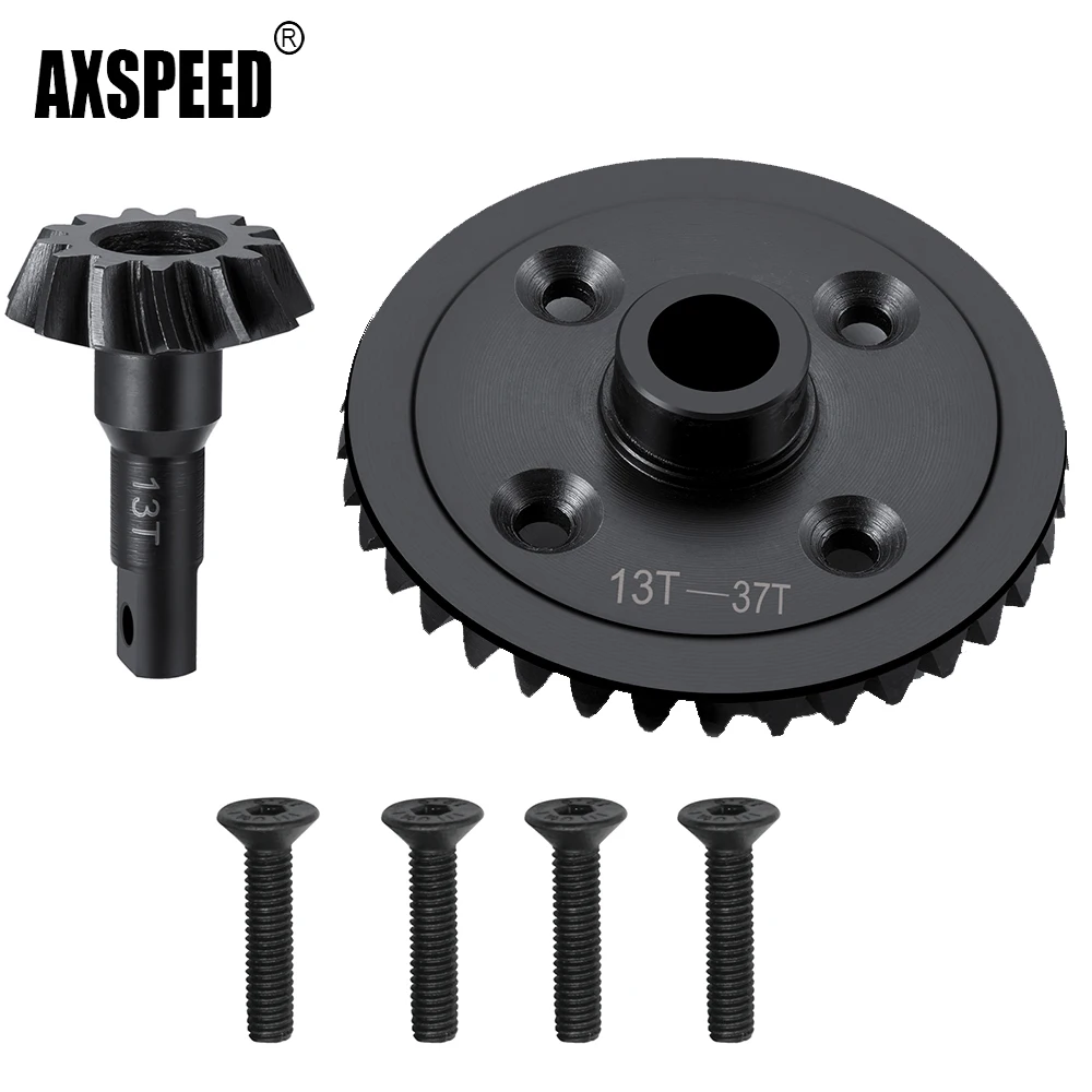 Набор дифференциальных шестерен AXSPEED Steel 37T 13T, кольцевые шестерни для 1/10 радиоуправляемого гусеничного автомобиля E-Revo, бесщеточный, 56087-1 Slash 4x4
Набор дифференциальных шестерен AXSPEED Steel 37T 13T, кольцевые шестерни для 1/10 радиоуправляемого гусеничного автомобиля E-Revo, бесщеточный, 56087-1 Slash 4x4