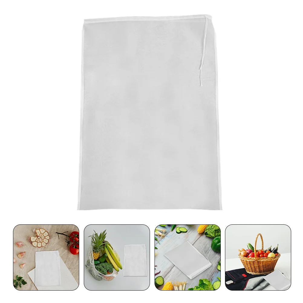 2 Pcs Filter Bag Fruit Tea Strainer Mesh Vegetable Straining Fine Juice Cotton Food Kitchen
2 Pcs Filter Bag Fruit Tea Strainer Mesh Vegetable Straining Fine Juice Cotton Food Kitchen