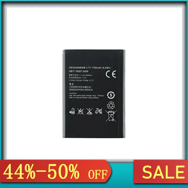 Mobile Phone Battery HB554666RAW 1780mAh For Huawei 4G Lte Wifi Router 4G E5375 EC5377 E5373 E5330 E5336 E5351 E5372 E5356
Mobile Phone Battery HB554666RAW 1780mAh For Huawei 4G Lte Wifi Router 4G E5375 EC5377 E5373 E5330 E5336 E5351 E5372 E5356