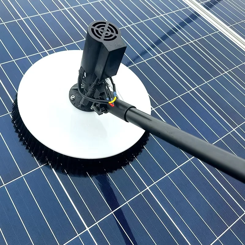 Professional Single Roller Brush, Long Service Life for Solar Panel Cleaning
Professional Single Roller Brush, Long Service Life for Solar Panel Cleaning