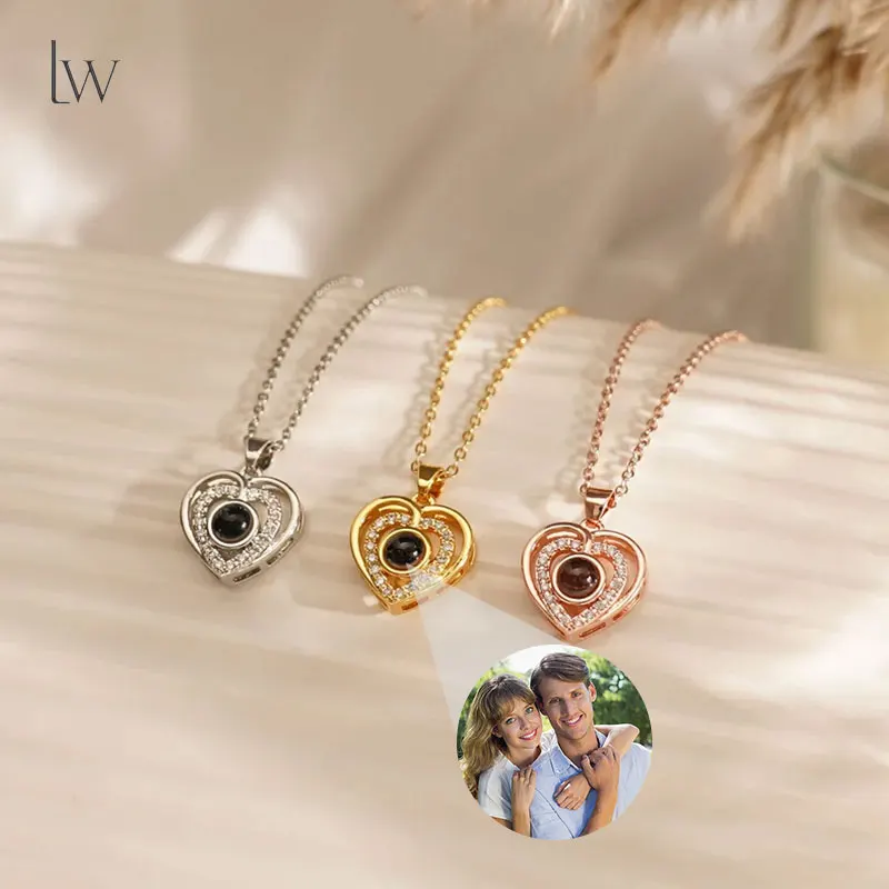 Heart Projection Photo Necklace, Projection Jewellery for Women, Custom Picture Gift Mother's Day Gift Birthday Gift for Her
Heart Projection Photo Necklace, Projection Jewellery for Women, Custom Picture Gift Mother's Day Gift Birthday Gift for Her
