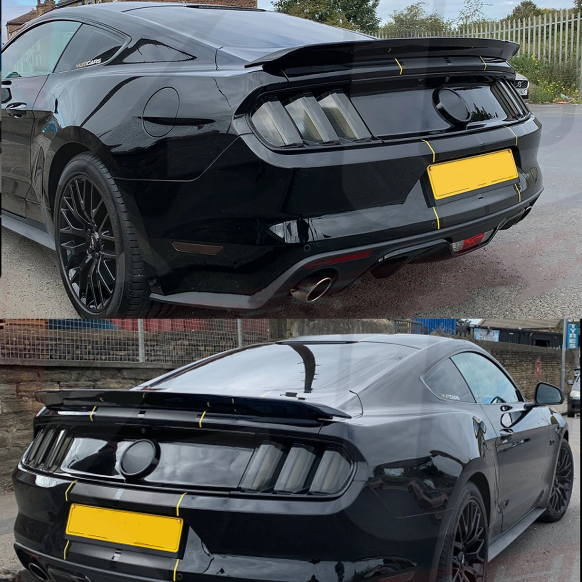 Глянцевый черный задний спойлер для Ford Mustang GT 2015-2021, стиль GT, 2-дверный, спойлер на крышку багажника, ABS, карбоновый дизайн, декоративная накладка на спойлер.
Глянцевый черный задний спойлер для Ford Mustang GT 2015-2021, стиль GT, 2-дверный, спойлер на крышку багажника, ABS, карбоновый дизайн, декоративная накладка на спойлер.
