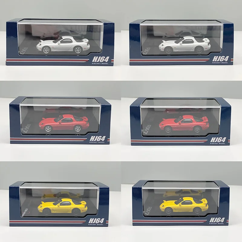 Hobby Japan Diecast Alloy 1: 64 RX-7 FD3S Type RS/RS-R/Winning Limited Car Model Classics Adult Souvenir Gift Static Display
Hobby Japan Diecast Alloy 1: 64 RX-7 FD3S Type RS/RS-R/Winning Limited Car Model Classics Adult Souvenir Gift Static Display