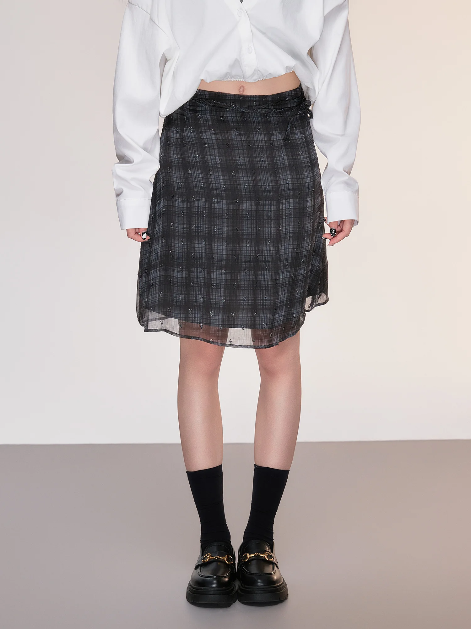High Waist A-Line Skirt Slimming Polka Dot Chiffon Women's Sweet Cool Style Half-length Skirt New Arrival
High Waist A-Line Skirt Slimming Polka Dot Chiffon Women's Sweet Cool Style Half-length Skirt New Arrival