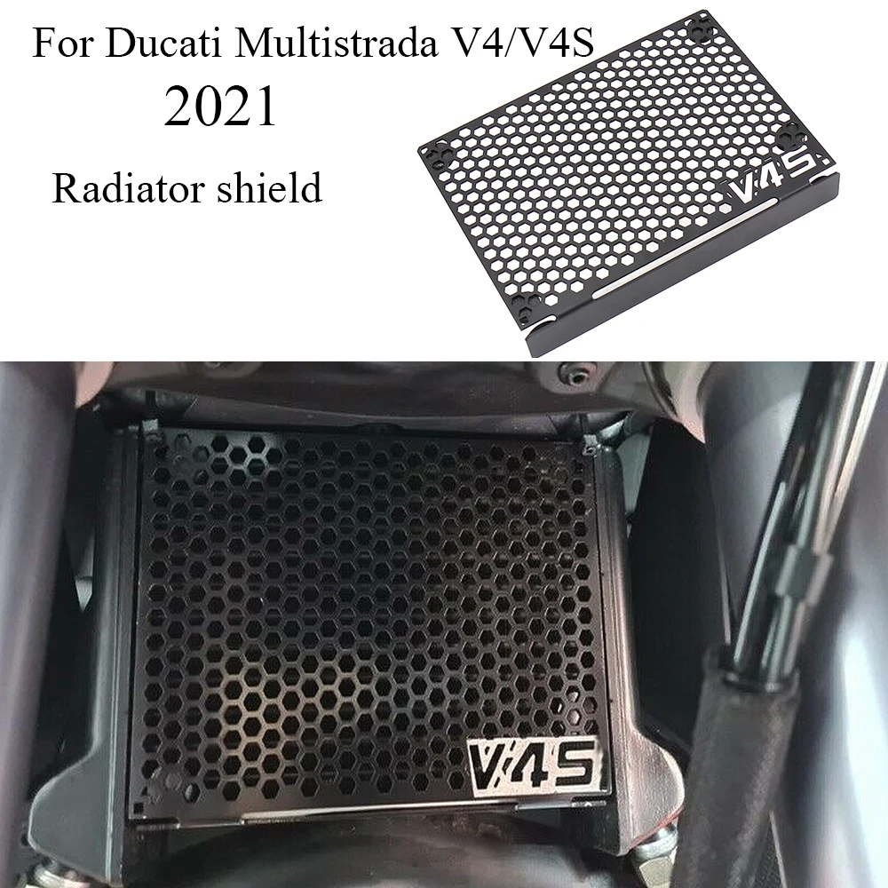 For Ducati Multistrada V4 V4 S V4S 2021 NEW Motorcycle Accessories Radiator Guard Protector Grille Cover Oil cooler Black
For Ducati Multistrada V4 V4 S V4S 2021 NEW Motorcycle Accessories Radiator Guard Protector Grille Cover Oil cooler Black