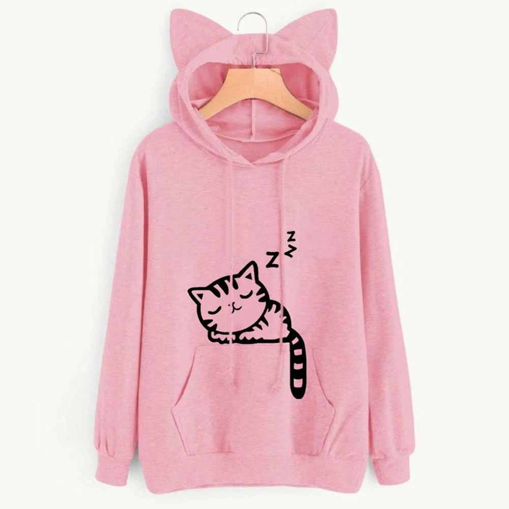 Women hooded sweatshirt loose fit with letter print breathable fleece top suitable for street style and outings
Women hooded sweatshirt loose fit with letter print breathable fleece top suitable for street style and outings
