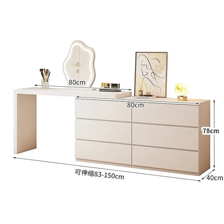 Dresser bedroom modern simple chest cabinet small apartment light luxury bedside cabinet dressing cabinet retractable makeup
Dresser bedroom modern simple chest cabinet small apartment light luxury bedside cabinet dressing cabinet retractable makeup
