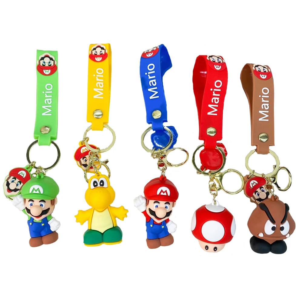 Wholesale Mario Keychains High Scoring Classic Games Cute Cartoon Characters Mini Doll Model Car Keychain Bag Pendant Kids Gifts
Wholesale Mario Keychains High Scoring Classic Games Cute Cartoon Characters Mini Doll Model Car Keychain Bag Pendant Kids Gifts