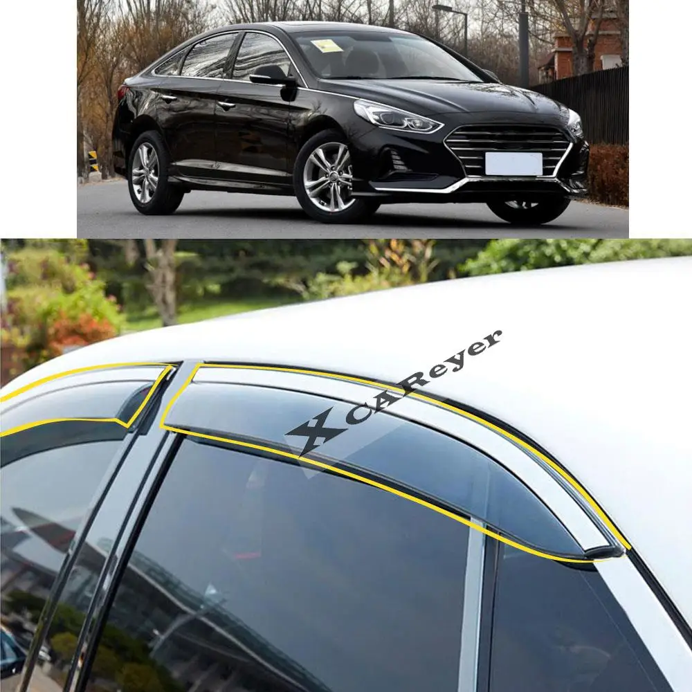 Для HYUNDAI SONATA 9 2015 2016 2017 2018 2019 наклейка для стайлинга кузова автомобиля пластиковое оконное стекло ветрозащитный козырек от дождя/солнца вентиляционное отверстие
Для HYUNDAI SONATA 9 2015 2016 2017 2018 2019 наклейка для стайлинга кузова автомобиля пластиковое оконное стекло ветрозащитный козырек от дождя/солнца вентиляционное отверстие