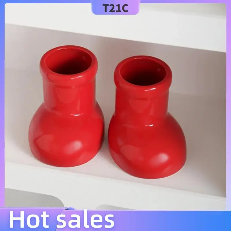 T21C Unique Boot-Shaped Vase, Cartoon Pen Holder For Creative Home Or Office Decor
T21C Unique Boot-Shaped Vase, Cartoon Pen Holder For Creative Home Or Office Decor