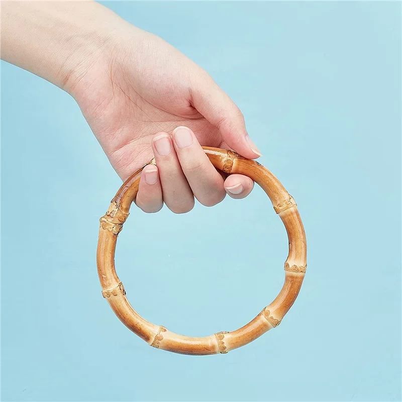 ICON-12Pcs Wooden Round Bamboo Bag Handle Replacements Handmade Bag Purse Making Handles For Handbag Crafting
ICON-12Pcs Wooden Round Bamboo Bag Handle Replacements Handmade Bag Purse Making Handles For Handbag Crafting