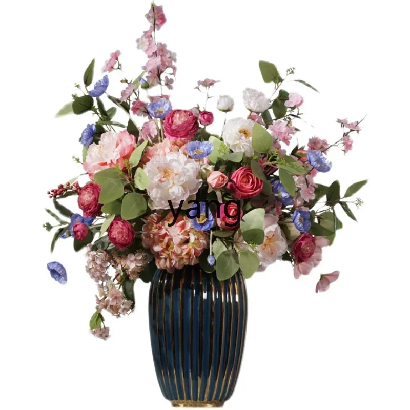 LTT high-end peony flower arrangement simulation flower living room TV cabinet decoration high-end fake flower
LTT high-end peony flower arrangement simulation flower living room TV cabinet decoration high-end fake flower