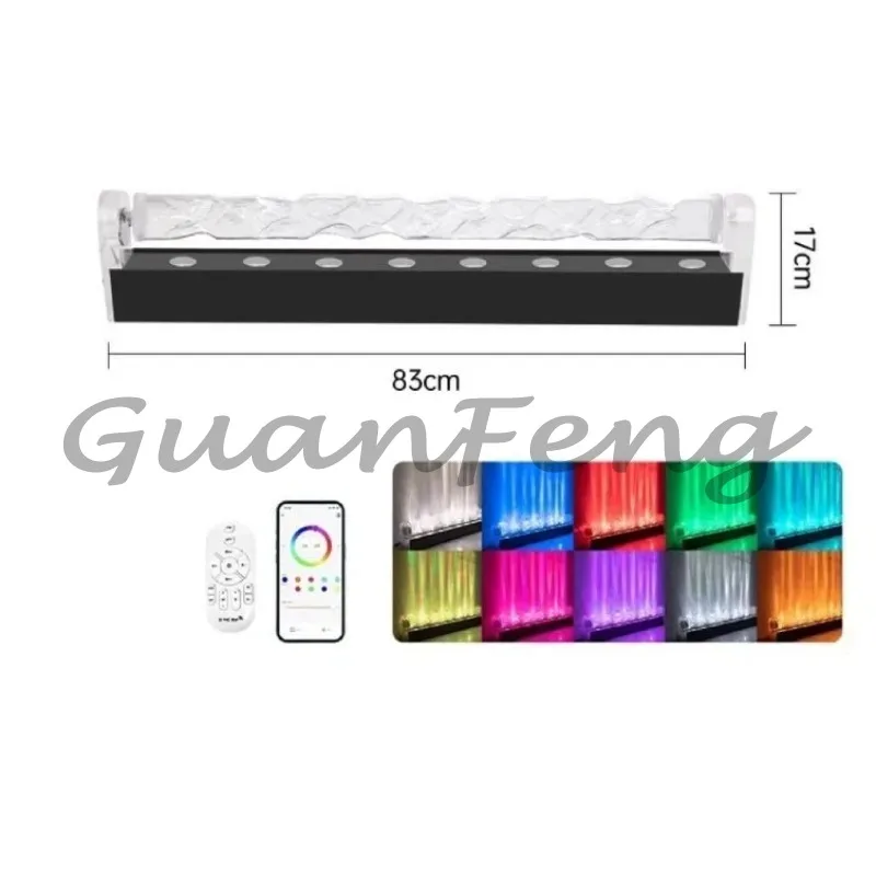 3D dynamic water ripple wall washing atmosphere pattern room background decoration LED projection light
3D dynamic water ripple wall washing atmosphere pattern room background decoration LED projection light