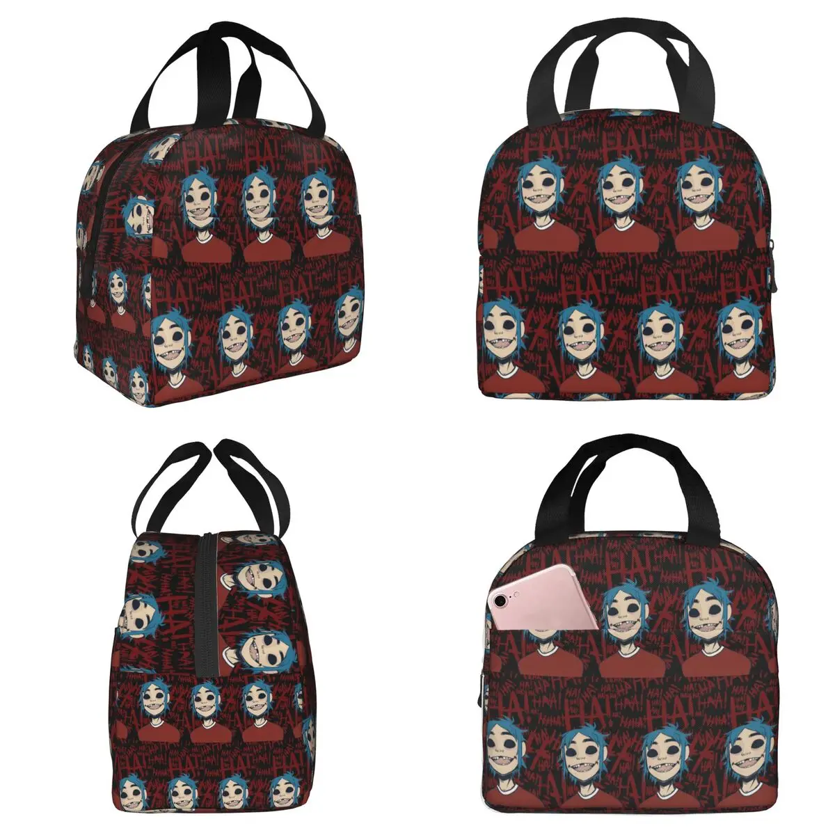 Feel Good Gorillaz Virtual Band Insulated Lunch Bag for Women Office Cooler Thermal Food Box Tote Lunch Boxes Container
Feel Good Gorillaz Virtual Band Insulated Lunch Bag for Women Office Cooler Thermal Food Box Tote Lunch Boxes Container