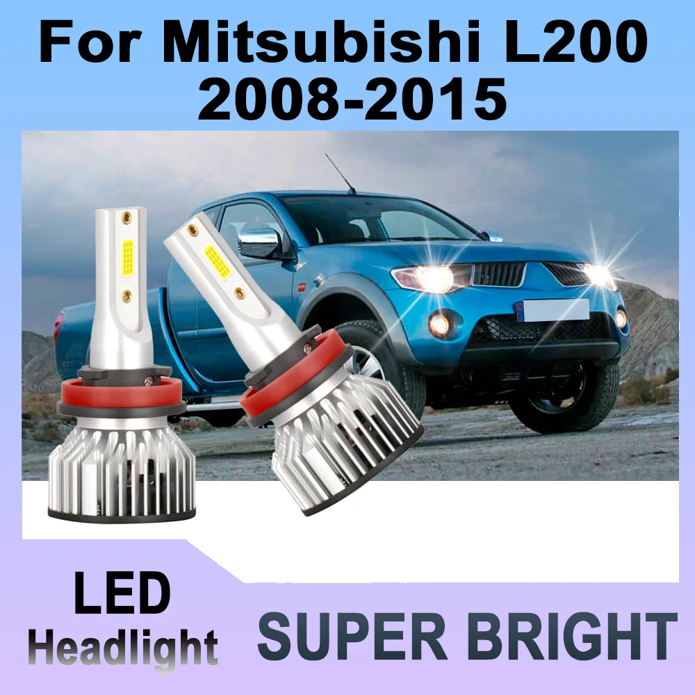 2PCS 6000K White 90W LED HeadLights Plug And Play 20000LM 12V 24V For Mitsubishi L200 2008 2009 2010 2011 2012 2013 2014 2015
2PCS 6000K White 90W LED HeadLights Plug And Play 20000LM 12V 24V For Mitsubishi L200 2008 2009 2010 2011 2012 2013 2014 2015