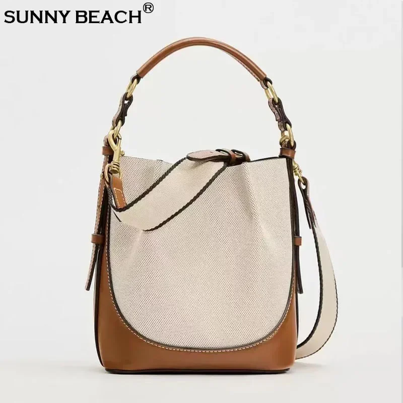 Fashion Women Bucket Shoulder Bag Female Crossbody Tote PU Leather Canvas Handbags Messenger
Fashion Women Bucket Shoulder Bag Female Crossbody Tote PU Leather Canvas Handbags Messenger
