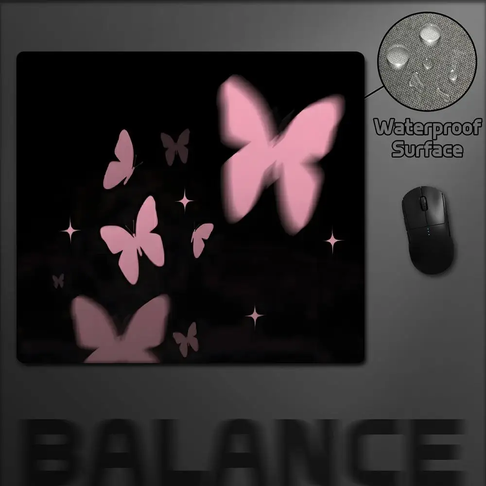 Mouse pad Small butterfly, high aesthetic computer desk pad, keyboard pad, high-end gaming home office cushion
Mouse pad Small butterfly, high aesthetic computer desk pad, keyboard pad, high-end gaming home office cushion